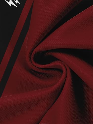 Tenna Teki Men's 3D Printed T-Shirt Striped Breathable Moisture-Wicking Short Sleeve Round Neck Casual Tee4