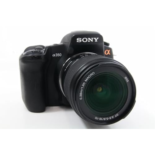 Sony A 350 K SLR-Digitalkamera (14 Megapixel, LifeView, Bildstabilisator) Kit inkl. 18-70mm Objektiv
