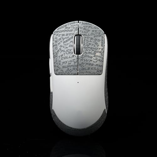 Image of Mouse Grip Tape for Logitech G Pro X Superlight 2 Non Slip Suck Sweat CS Letter Gray With USB Connection