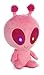 Aurora® Interstellar Galactic Cuties™ Solar Light Up Alien Stuffed Animal - Cosmic Companions - Illuminating Fun - Pink 8 Inches