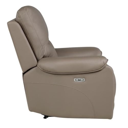 Sillón Ajustable Microfibra Marrón Plegable miniatura 5