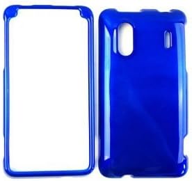 SOLID HONEY BLUE SNAP-ON CELL PHONE CASE FACEPLATE COVER FOR HTC HERO 4G/HERO S/KINGDOM