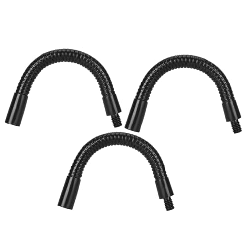 Milisten 3 De Micrófono De Altura Soporte De Varilla Para Micrófono Soporte De Escritorio Para Grabación De Doble Poste Extensión Desmontable Soporte Ajustable Soporte