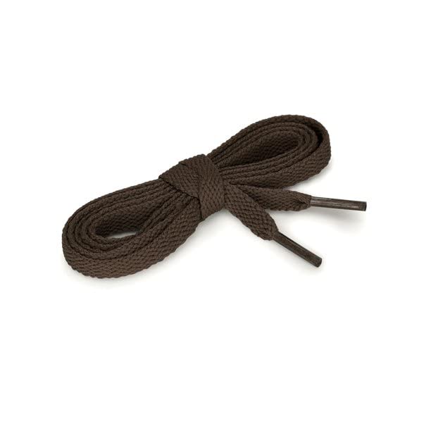 Image of 2 PAIRS Flat Shoe laces 48 Inches Wide Shoelaces for Athletic Running Sneakers Sports Shoes Boot Laces Strings (2 Pairs)