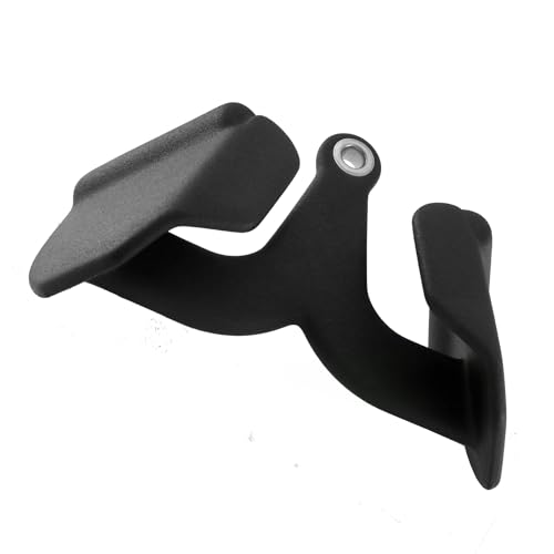 POWER-XTREME Kabelzuggriff | Max-Grip | Rudergriff eng 23cm | proniert | Neoprenbeschichtung | Studioqualität | Griff für Kraftstation, Kabelzug, Seilzug, Latzug