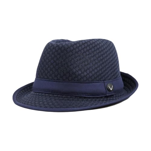 Image of The Hat Depot Light Weight Classic Soft Cool Mesh Crushable Fedora hat