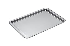 Kitchen Craft KC2BK6 Teglia Antiaderente da Forno, 43x29x1.5 cm, Argento