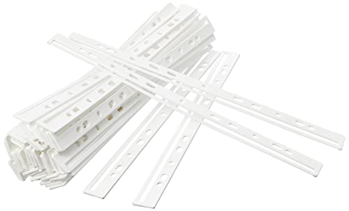 Baguettes à relier en plastique Durable 293502 A4 blanc pour dossiers