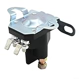 Gdfnmogo Relais solénoïde de démarreur 4 bornes 12 V pour Gilson 212655 et pour Exmark ...