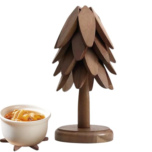 Dessous de verre en forme d'arbre pour une décoration de table chaleureuse - 7