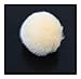 Produktbild WEIGENG 1 x 8 cm Mobile Kette Riemen Kunstfell flauschige Pompons Schlüsselanhänger (Farbe: Beige).