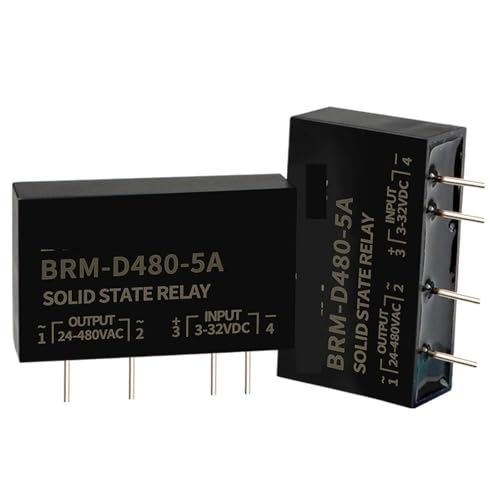 Relé de estado sólido SSR DC-AC de 5A con conmutación silenciosa para PCB 2