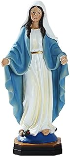 Virgin Mary Statue | Resin Crafts Catholic Relics Jesus | Catholic Religious Figurines for Mothers Day Decorations