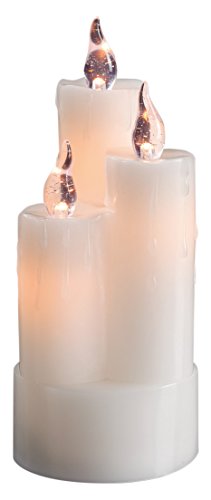 Hellum 571936 o?wietlenie wewn?trzne LED, tekstura, bia?e, 8 x 8 x 20 cm
