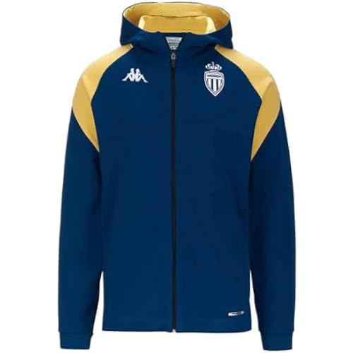 Sweatshirt Kappa AS Monaco Arufeod 7 homme bleu chaud et respirant