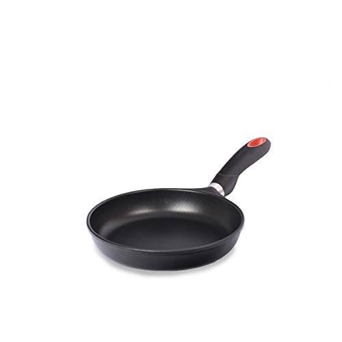 Valira Black - Sartén Premium De 22 Cm Hecha En España, Aluminio Fundido Con Antiadherente Reforzado, Apta Para Inducción