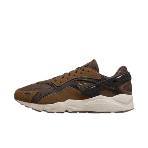 Nike Air Huarache Runner Men's Shoes (DZ3306-201, Cacao Wow/Light British Tan/Velvet Brown/Bronzine) Size 14