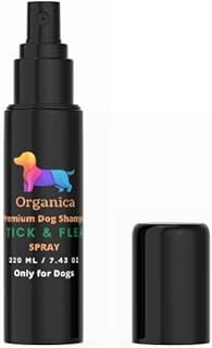 Organica Parashield Plus Spot On Solution for Prevention & Treatment of Ticks, Fleas & Chewing Lice Infestation in Dogs 200 ml