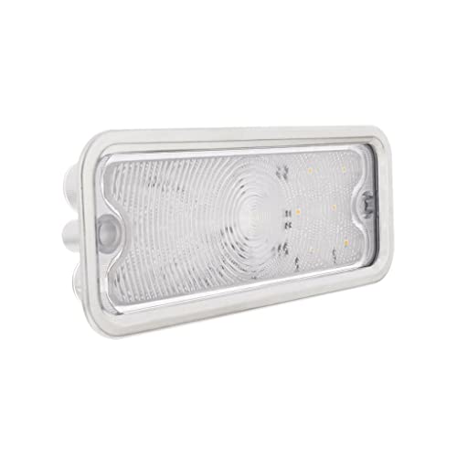 United Pacific Front Parking Light W/Housing, Clear Lens/Amber Led, Passenger Side, For 1973-1980 Chevy & Gmc Truck #TOP2