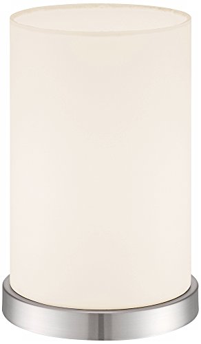 Lámpara de Mesa Blanca Cilíndrica 10.5" 360 Lighting miniatura 4