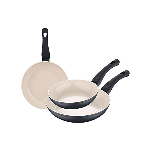 San Ignacio - Juego De Sartenes 18/22/26 Cm En Aluminio Forjado Colección Cronos En Oferta San Ignacio Q3414 Juego De Sartenes 18/22/26 Cm Aluminio Forjado Colección Cronos