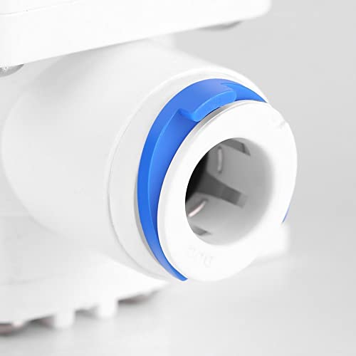Image of Noir Aqua Prv Ro Water Pressure Reducing Valve, 1 /4 inch Relief Regulator Filter, Quick Push Fit, Reducer, 5.5 cm