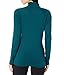 Smartwool Women's Classic All-Season Merino Wool Base Layer — Quarter Zip (Slim Fit) Twilight Blue, Large