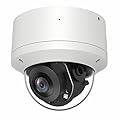 Vonnision 4K 2.5'' PoE PTZ IP Camera with Mic/Audio in, 8MP IP Dome Security Camera Outdoor, Waterproof IP66, 2.8mm Lens 60ft IR Night Vision, Pan 0~355° Tilt 0~90°