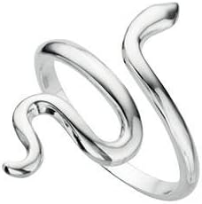 Adjustable Snake Ring Hallmarked Silver
