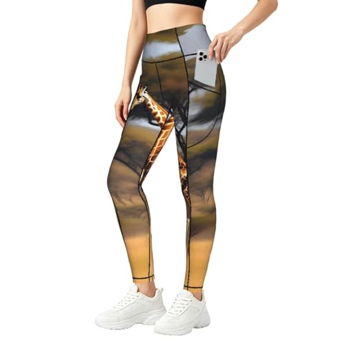 Leggings de yoga con control de abdomen para entrenar sin molestias gracias a sus bolsillos