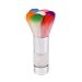 YOTOZU Colorful Fingernail Nail Art Dust Brush Rhinestones Remover Powder Brush Cleaner For Acrylic&UV Nail Gel Powder Nail Art Dust Remover Brush,Silver