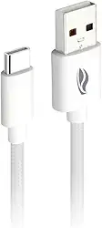 Cabo USB-USB C C3Plus, 2Metros, Branco, 2A, Cb-C21Wh