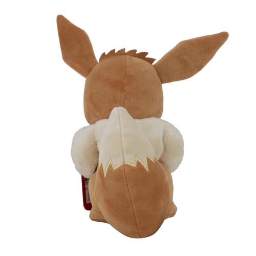 Bandai Pokémon Peluche Evoli Eevee Peluche 20 cm Toute Douce Idée Cadeau Peluche Pokemon Enfants et Adultes Jouet Enfant et + Peluche Pokémon Évoli Licence Officielle JW3079 - vue 4
