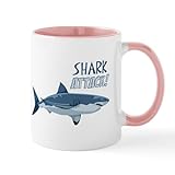 CafePress Shark Attack Mugs 11 oz (325 ml) Ceramic Coffee Mug