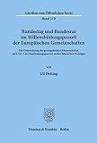 Bundestag und Bundesrat im Willensbildungsprozeß der Europäischen Gemeinschaften.: Die Unterrichtung der gesetzgebenden Körperschaften nach Art. 2 des ... Verträgen. (Schriften zum Öffentlichen Recht)