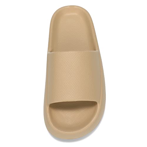 Image of Dirk Slides for Women and Men Sandals Pillow Slippers Shower Shoes Cushioned Cloud Slides