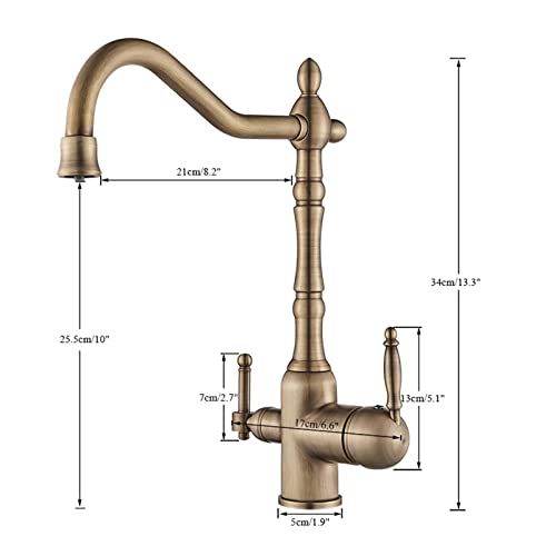 Robinet pur pour cuisine rétro et préparation de l'eau - 3