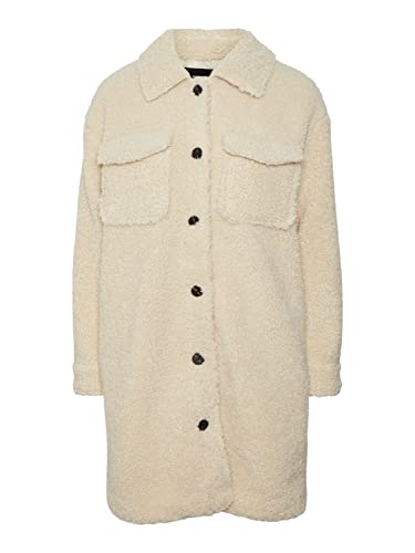 VERO MODA VMKYLIEFILUCCA TEDDY COAT BOOS