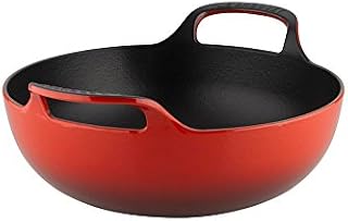 Żeliwny garnek emaliowany balti dish Le Creuset, 24 cm, 2,7 litra, wiśniowy