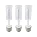 3ct. - 3 Piece Airlock with #7 Stopper - Set of 3 (Cylinder Airlock)