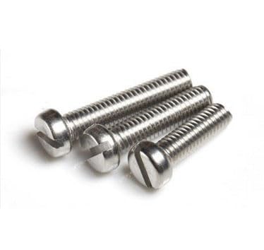 100pcs/lot M2*6 Pan Head Slotted Screw Stainless Steel 304
