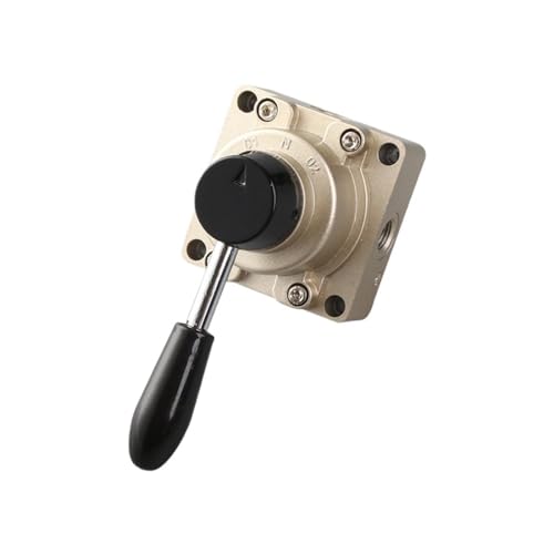Vanne pneumatique rotative 4HV310-10 pour commande manuelle d'atelier - 5