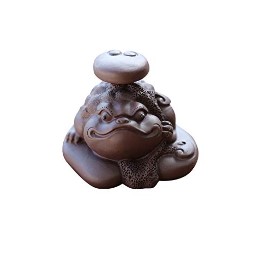 Grenouille Feng Shui argent et statue crapaud de fortune pour cadeau d'ouverture de magasin
