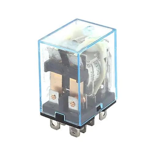 Relais DPDT 12V DC 8 bornes évitez les pannes avec le témoin LED