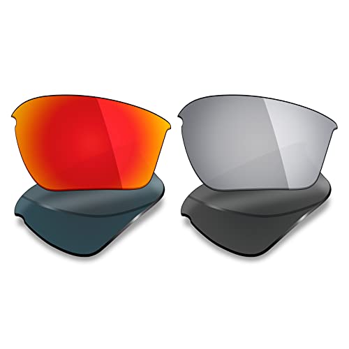 Image of Mryok 2 Pair Polarized Replacement Lenses for Oakley Half Jacket 2.0 XL Sunglass - Options