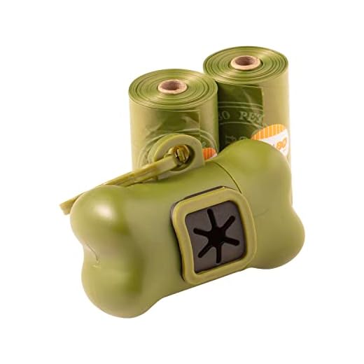 JAMBO PET Kit Porta Saq Bio Eco Green 2 Rolos Jambo Para Cães