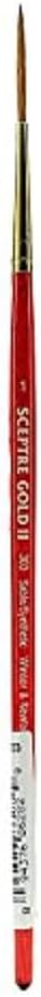 Winsor & Newton Sceptre Gold II Series 101 Short Handle Brush - Round #0000