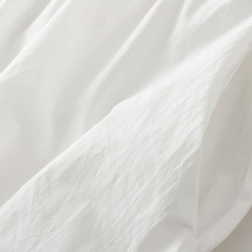 Women's White Bubble Midi Skirt Elastic Waist Flowy Balloon Skirt Casual Party Spring Summer Holiday Outfit3