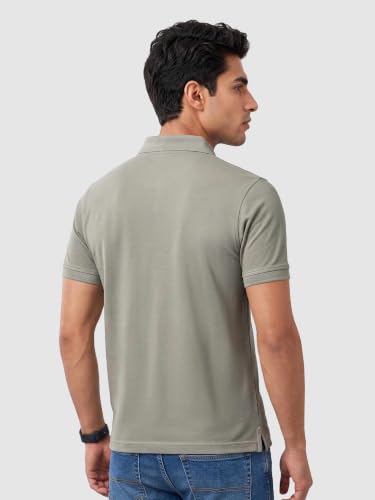 Image of Beyoung Imported Poly Regular Fit Solid Polo Tshirt for Men | Collar Tshirt | Half Sleeves | Solid Casual T-Shirt