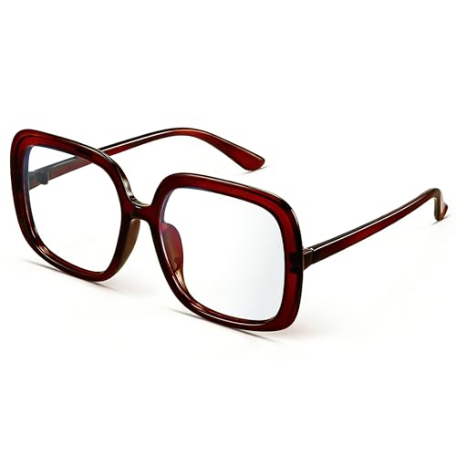 Image of miyya Blue Light Blocking Glasses for Women, Blue Light Glasses for Women Oversized Fashion Glasses